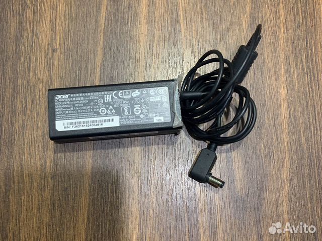 Блок питания оригинал acer 19v 2.37a 45w