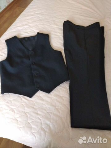 Школьные брюки и жилетка