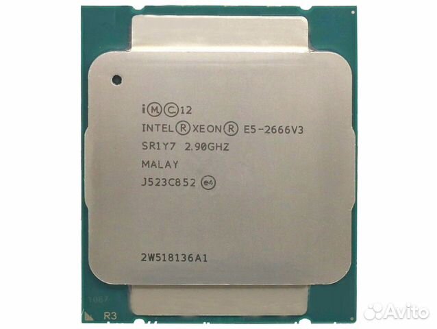 Xeon E5 2666 v3 купить в Санкт-Петербурге | Электроника | Авито