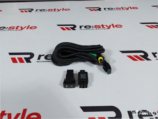 Проводка для туманок с кнопкой Toyota S1758