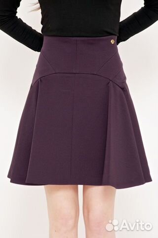 Юбка Versace. Баклажановая