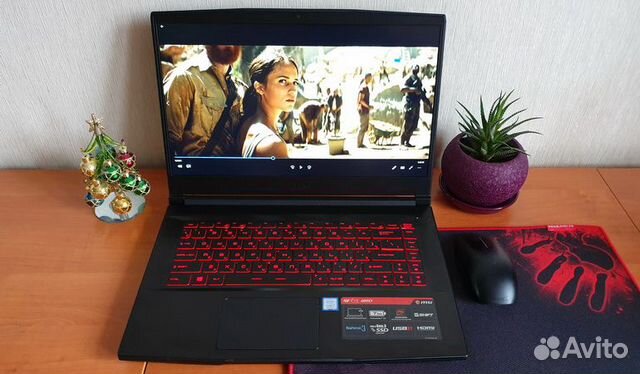 Игровой тонкий MSI GF66 16gb i7 RTX 3060 Обмен