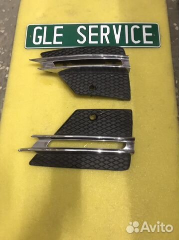 Накладки бампера Mercedes ML 166 amg