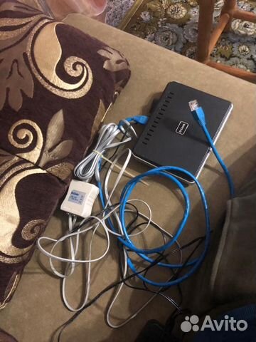 D link DSL 2500u + Сплиттер D-Link DSL 30сf