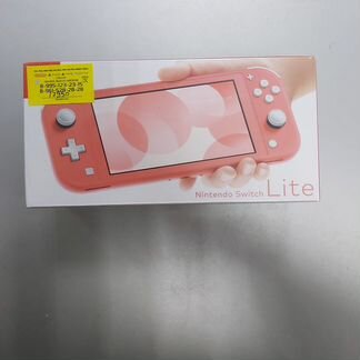 Nintendo Switch Lite коралловый+ Animal Crossing