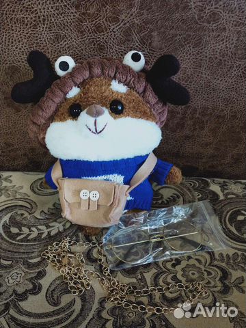 Новая Игрушка собака Шиба-ину Лалафанфан (сумочка)