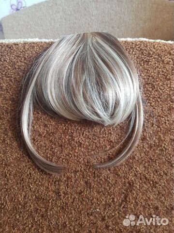 Чёлка новая для волос накладная