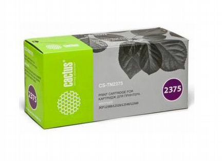Картридж Лазерный Brother TN-2375, 2600стр, чёрный