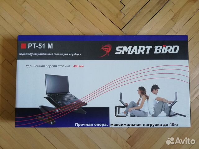 Столик для ноутбука smart bird pt 34