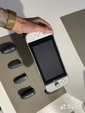 Чехол skull&co с грипами, nintendo switch