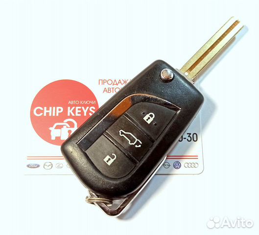 Ключ зажигания Toyota Rav4 / denso 12BEC