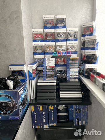 Sony playstation 4 slim, 4 pro игры геймпады