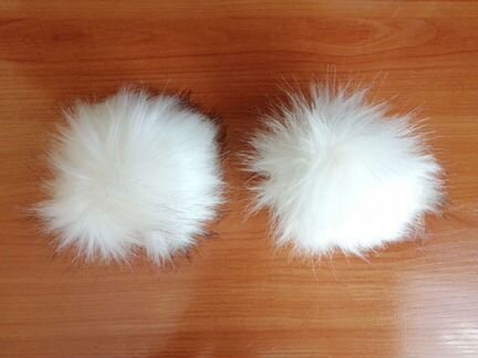 Помпон новый из натурального меха