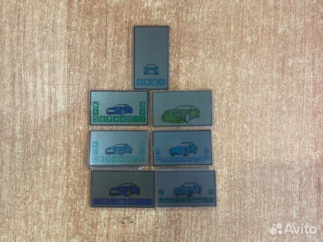 Дисплеи для брелка автосигнализации