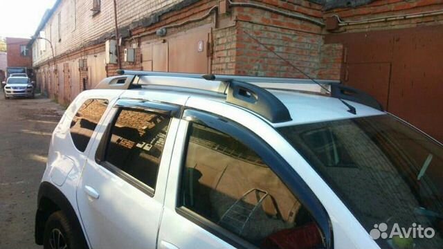 Багажник на Дастер с крыловидой дугой 1.2 м