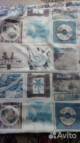 Штора для ванной