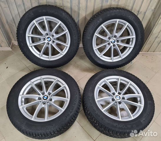 Bmw x3 g01 X4 G02 225/60 R18 Continental Зимние Ши
