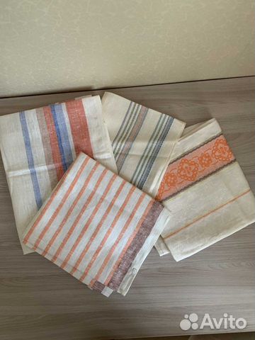 Полотенца льняные и вафельные