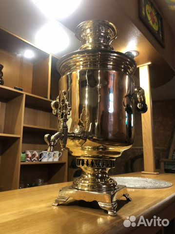 Самовар царский Баташев 5 литров на углях