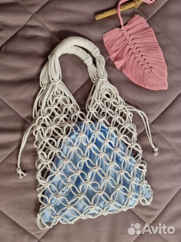 Сумка авоська Тоскана (макраме)