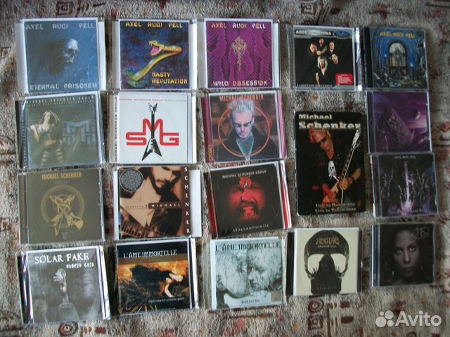 CD диски Рок, Блюз, Поп (Германия)