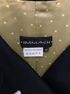 Классическое черное пальто immagi
