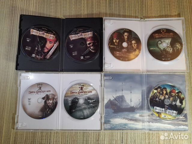 DVD Звездные войны, Омен, Гарри Поттер, Дюна