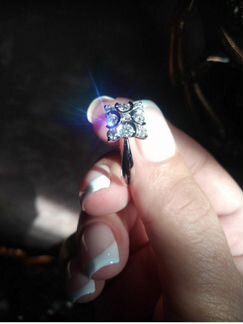 Кольцо с бриллиантами