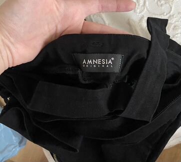 Брюки чёрные Amnezia