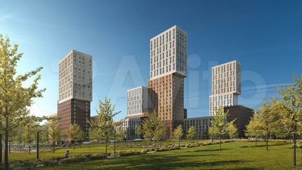 3-к квартира, 72.4 м², 9/25 эт.