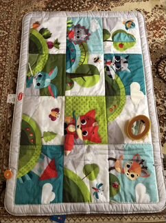 Детский игровой коврик для малышей+игрушки