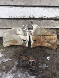 Передние крылья на Vw t5