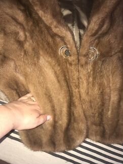 Норковая накидка, жакет, балеро