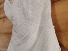 Свадебное платье белое размер 44