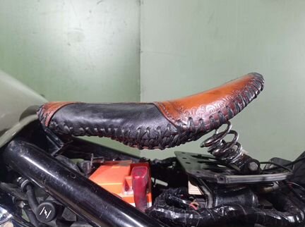 Мото Сиденье ручной работы,мото сиденье Боббер