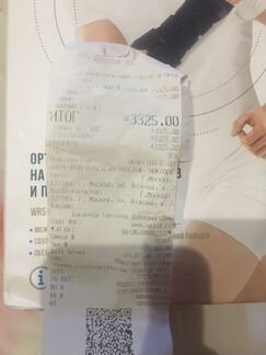 Ортез на лучезапястный сустав левый, размер L