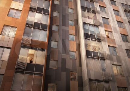 2-к квартира, 44.8 м², 2/17 эт.