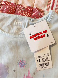 Футболка детская для девочек UniQlo