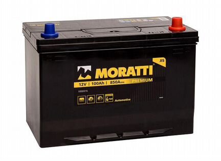 Аккумулятор Moratti Asia 100Ач обрат. пол.115D31L