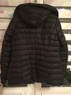 Пуховик женский чёрный 48-50