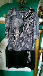 Modakon. Viscosa/cotton/decor. Новое. Р.54-56