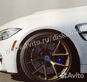 Диски комплект R20 Дизайн HRE 5-112 Bronze