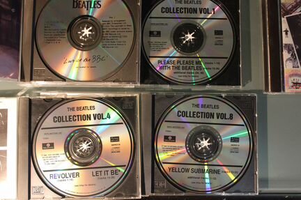 Компакт диски CD beatles