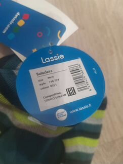 Утепленная шапка-шлем Lassie