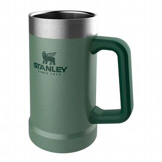 Термокружка Stanley Adventure 0.7L Vacuum Stein Hammertone Green