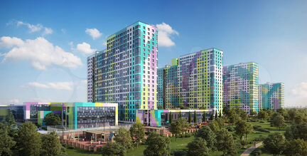 1-к квартира, 45.5 м², 7/25 эт.