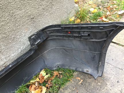 Бампер задний черный Variant VW Passat B5 97-00