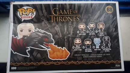 Funko pop дэйнерис 68 game of thrones