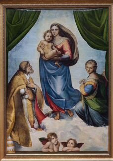 Сикстинская Мадонна уменьшинная копия