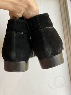 Женские осенние замшевые ботинки 40 размер